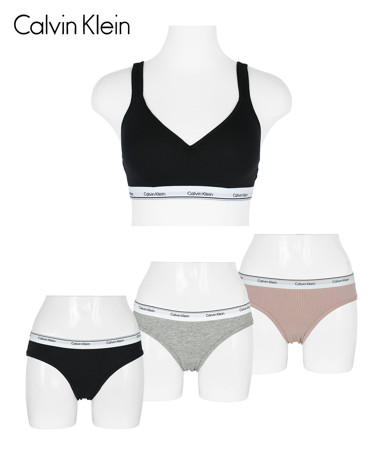 ◆カルバンクライン  ブーツ 中古品 レディース 24.0 パープル オーストリッチ Calvin Klein(カルバンクライン) レインブーツ(レディース) - ブランド