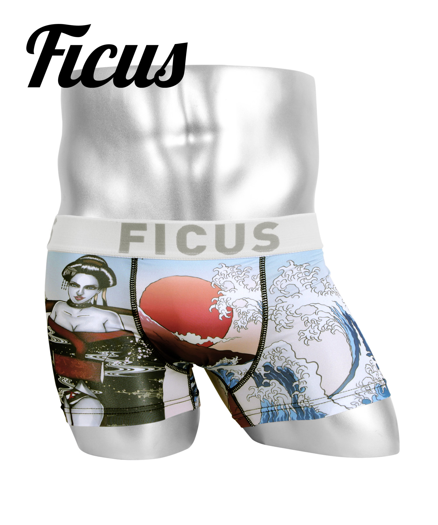 FICUS（フィークス） ボクサーパンツ メンズ 下着 紳士 花魁 COOL