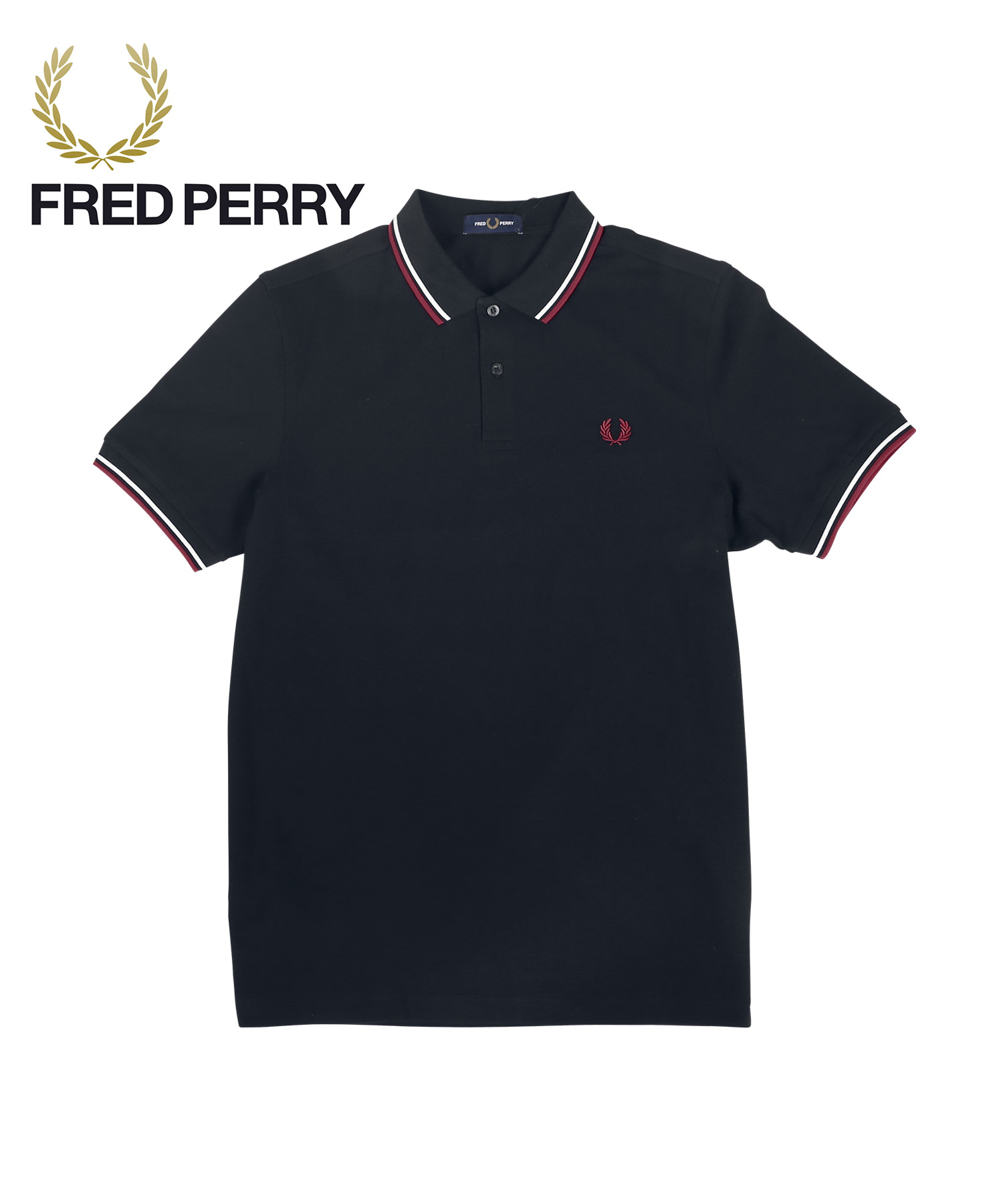 FRED PERRY フレッドペリー ポロシャツ メンズ 紳士 綿100