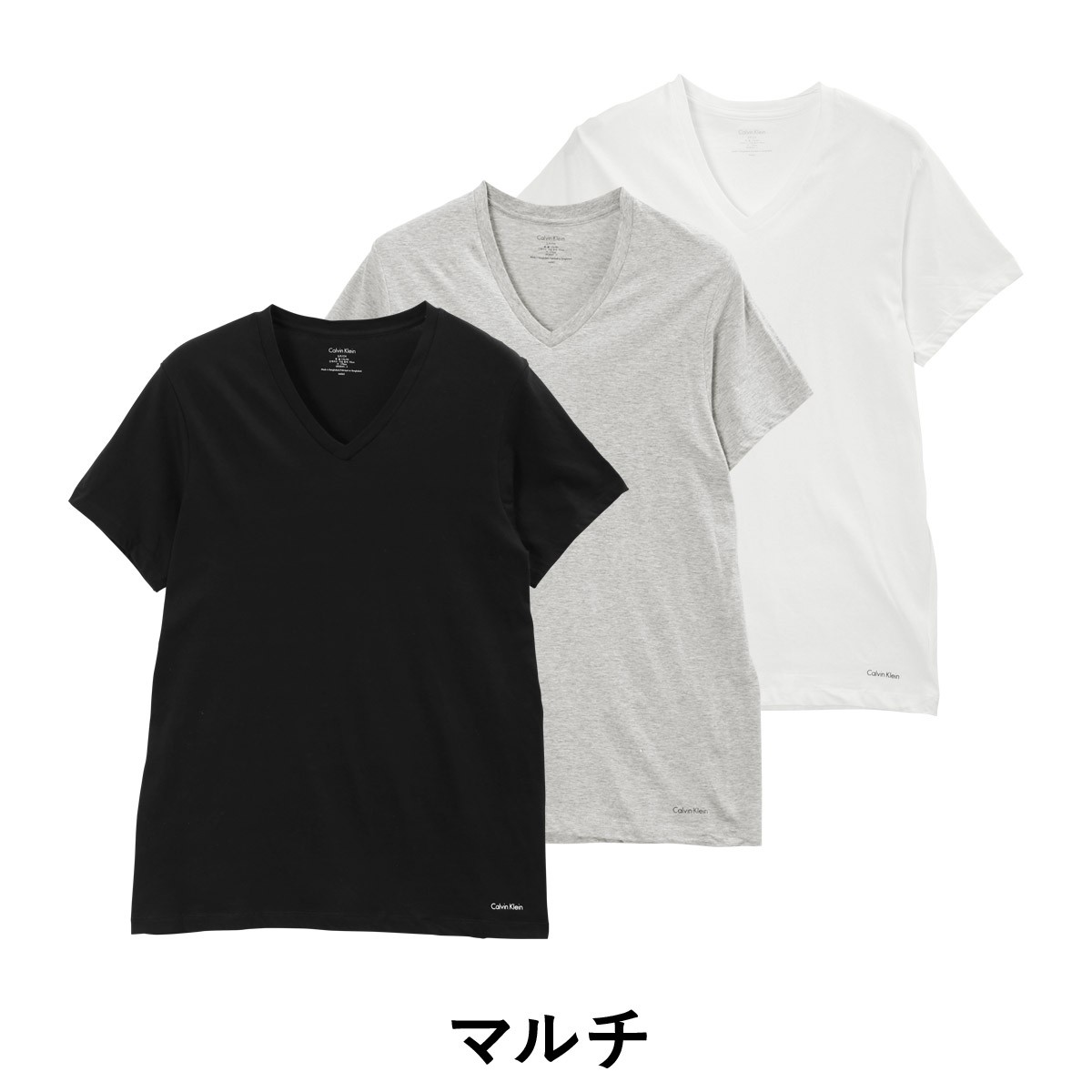Tシャツ メンズ カルバンクライン 3枚組 無地 ワンポイントロゴ Vネック 半袖 まとめ買い セット 正規品 M L Xl Xxl Calvin Klein 下着 M4065 ブランド下着ならcrazy Ferret 通販 Yahoo ショッピング