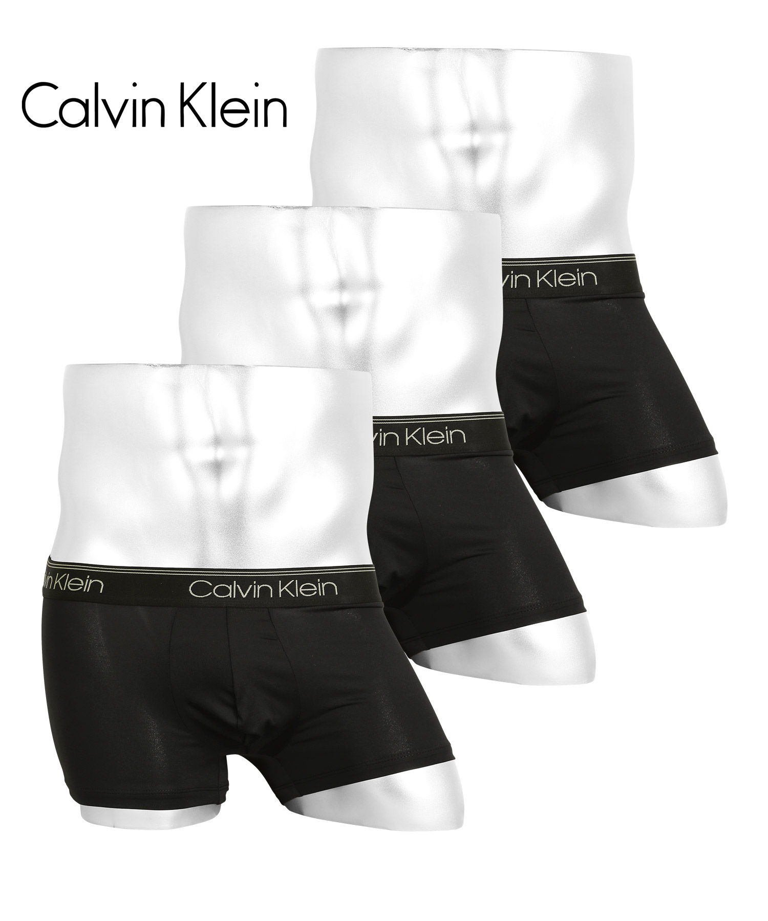 カルバンクライン ボクサーパンツ 3枚セット メンズ Calvin Klein ローライズ  アンダ...