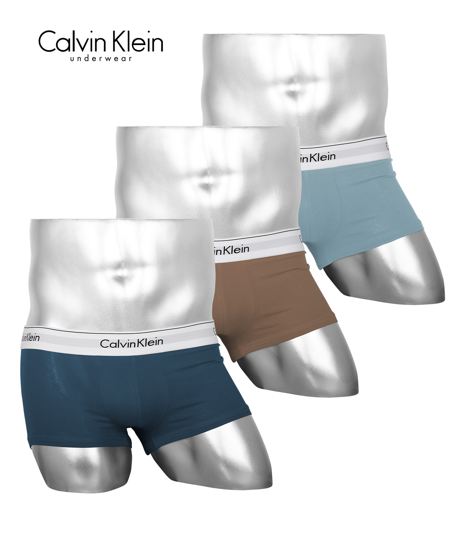 カルバンクライン ボクサーパンツ 3枚セット メンズ Calvin Klein アンダーウェア 男性下着 コットン CK 父の日