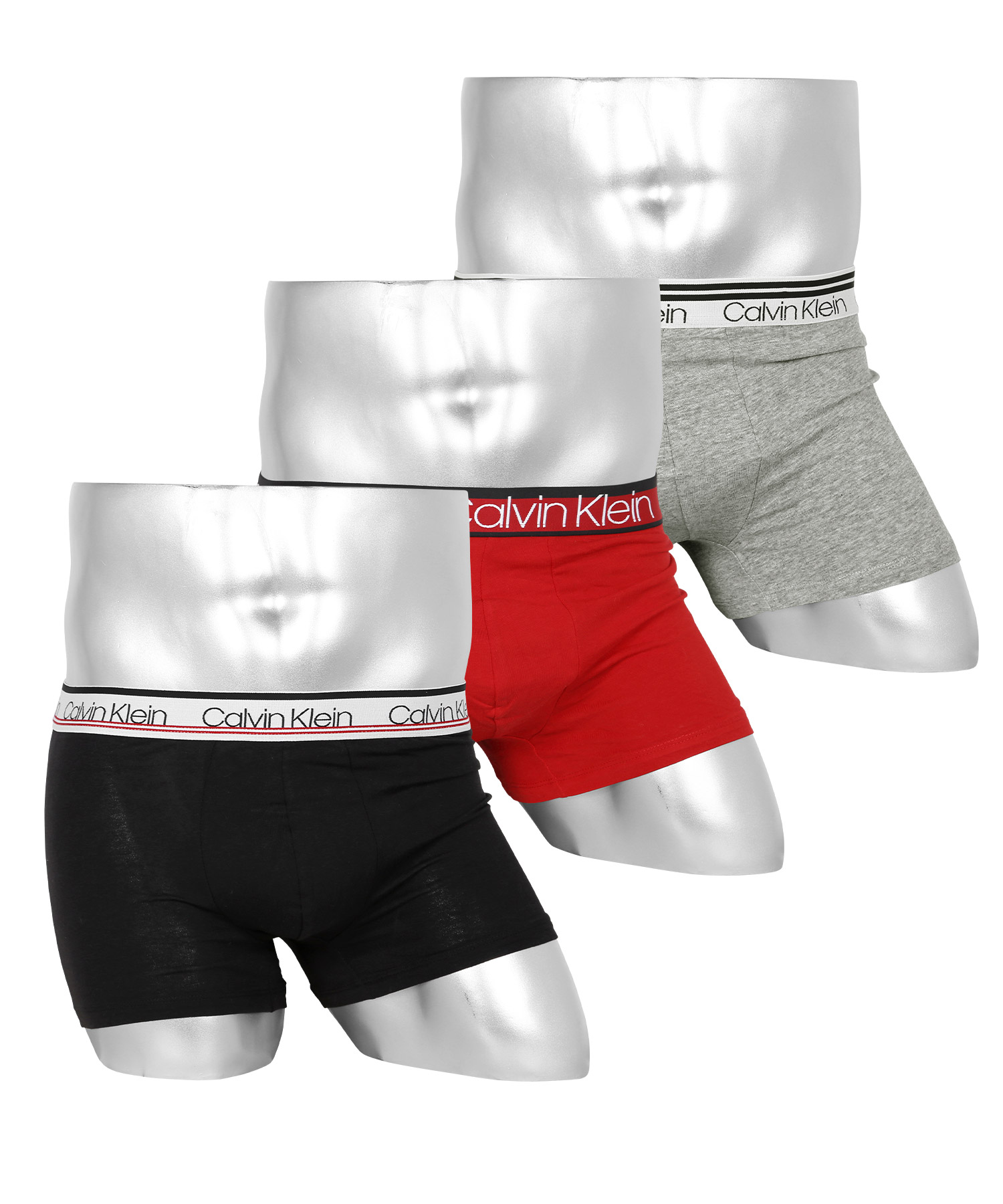 カルバンクライン Calvin Klein 3枚セット ボクサーパンツ メンズ 男性 下着 紳士 おしゃれ コットンストレッチ 無地 ロゴ ブランド  CK :nb1290:ブランド下着ならCrazy Ferret 通販 