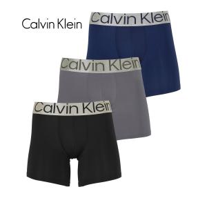 カルバンクライン Calvin Klein ロングボクサーパンツ 3枚セット メンズ アンダーウェア...