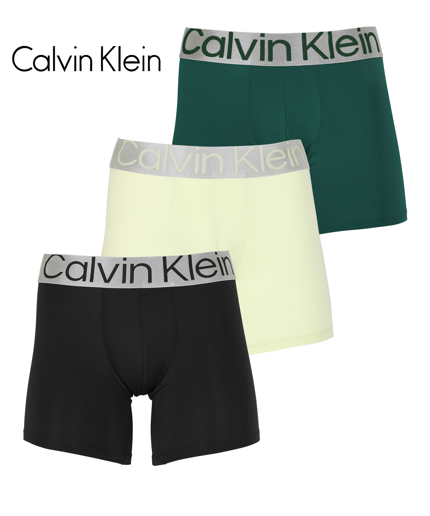 カルバンクライン ボクサーパンツ 3枚セット メンズ ロング Calvin Klein アンダーウェア 男性下着 ツルツル 速乾 CK  父の日｜crazyferret｜11