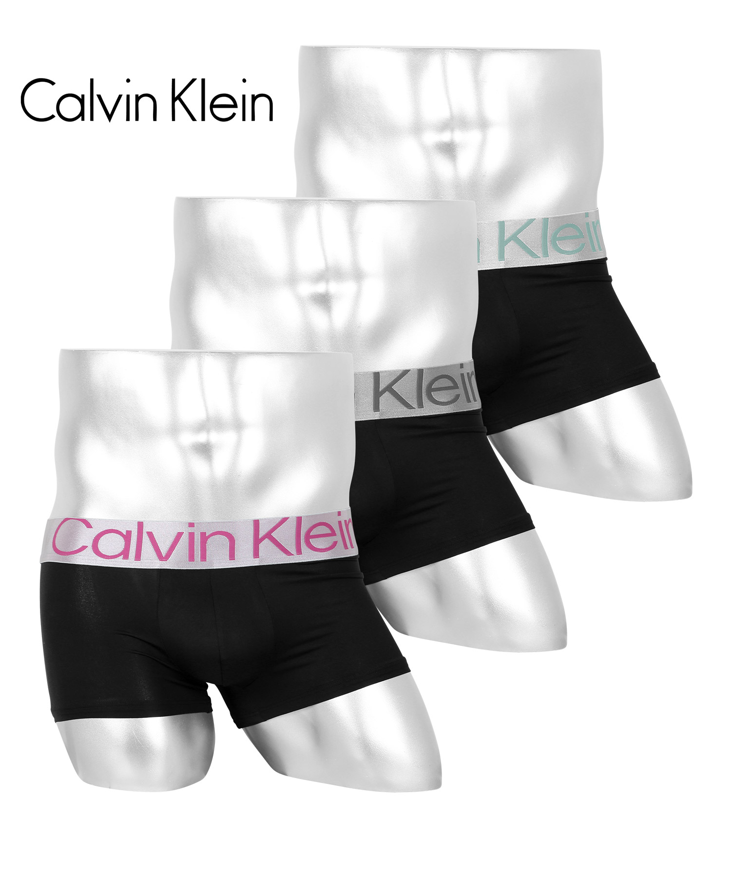 カルバンクライン ボクサーパンツ 3枚セット Calvin Klein ローライズ メンズ 下着 アンダーウェア 紳士 ツルツル ブランド  父の日｜crazyferret｜05