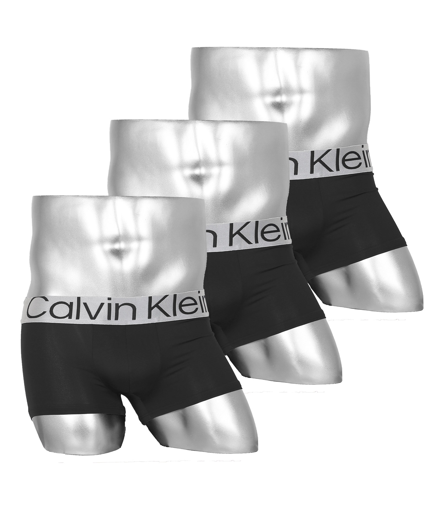 カルバンクライン Calvin Klein ローライズ 3枚セット ローライズボクサーパンツ メンズ 下着 高級 ハイブランド 無地 ロゴ