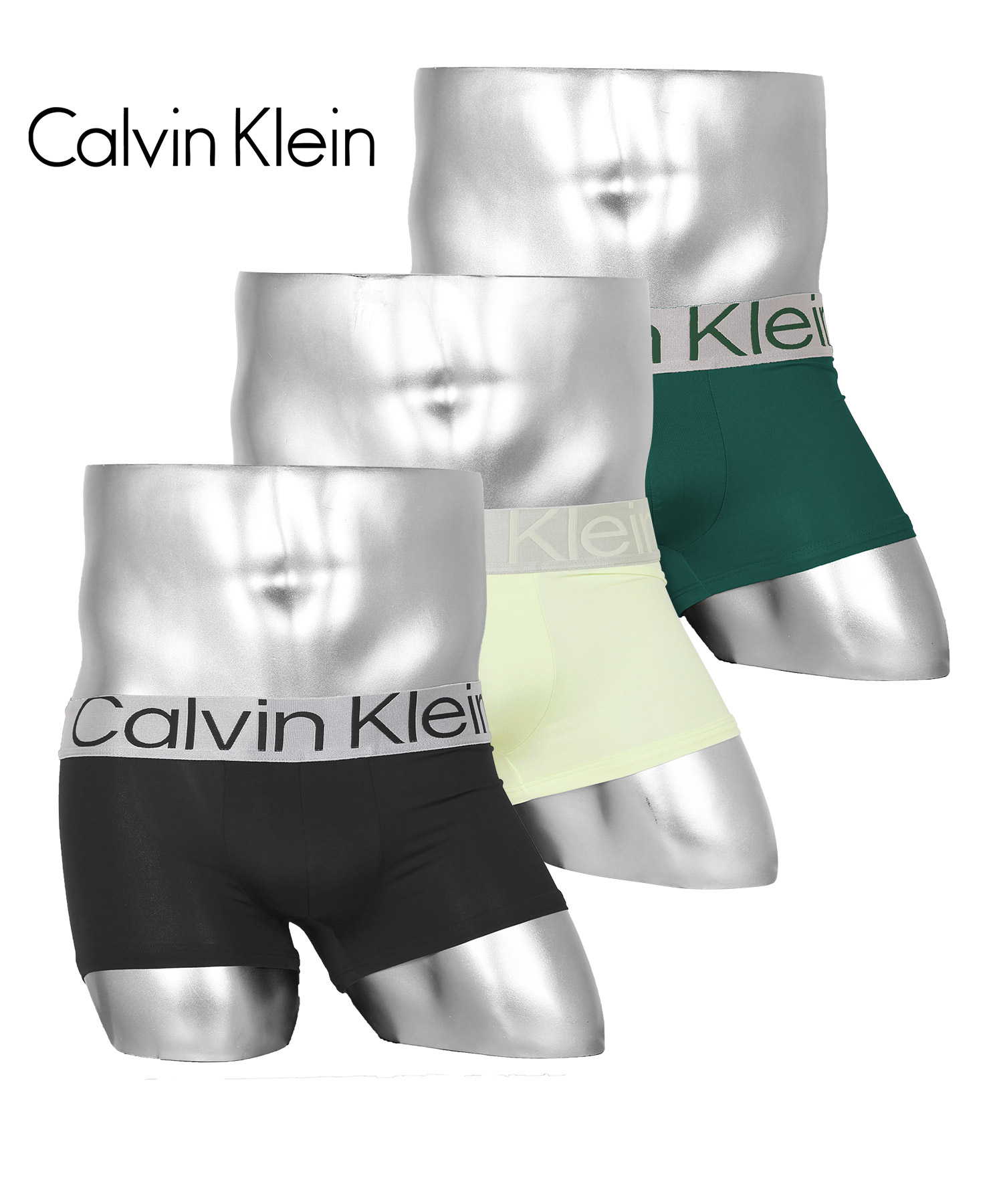 カルバンクライン ボクサーパンツ 3枚セット Calvin Klein ローライズ メンズ 下着 アンダーウェア 紳士 ツルツル ブランド  父の日｜crazyferret｜03