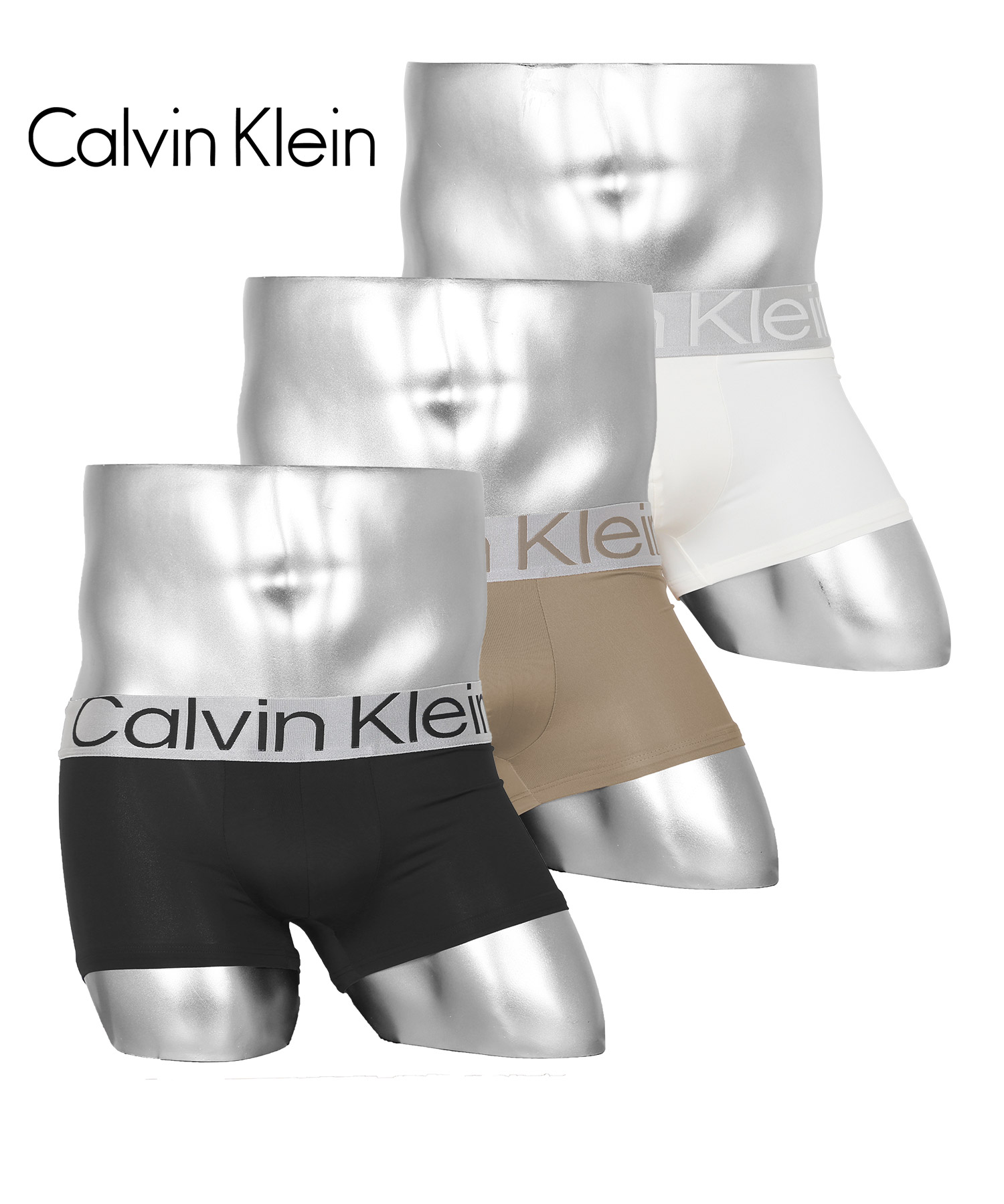 カルバンクライン ボクサーパンツ 3枚セット Calvin Klein ローライズ メンズ 下着 アンダーウェア 紳士 ツルツル ブランド  父の日｜crazyferret｜04
