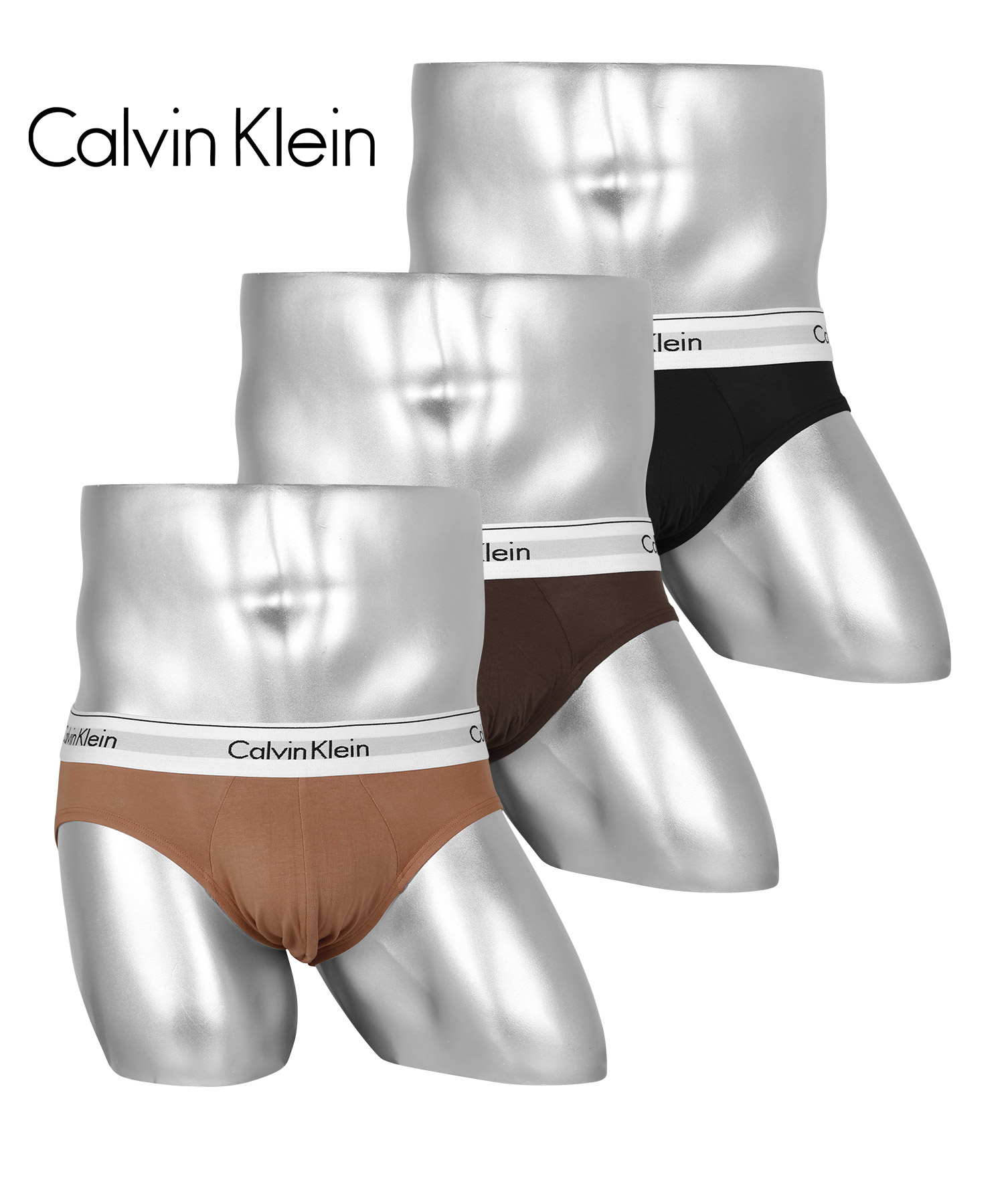カルバンクライン Calvin Klein ブリーフ 3枚セット メンズ アンダーウェア 男性下着 コットン CK  父の日｜crazyferret｜16