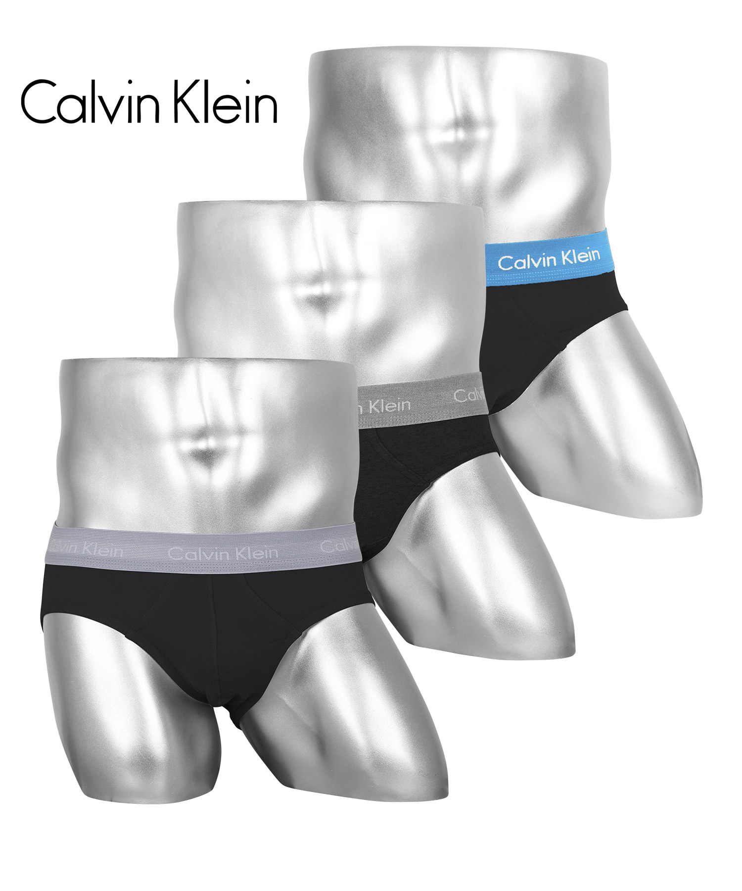 カルバンクライン Calvin Klein ブリーフ 3枚セット メンズ アンダーウェア 男性下着 コットン CK  父の日｜crazyferret｜12