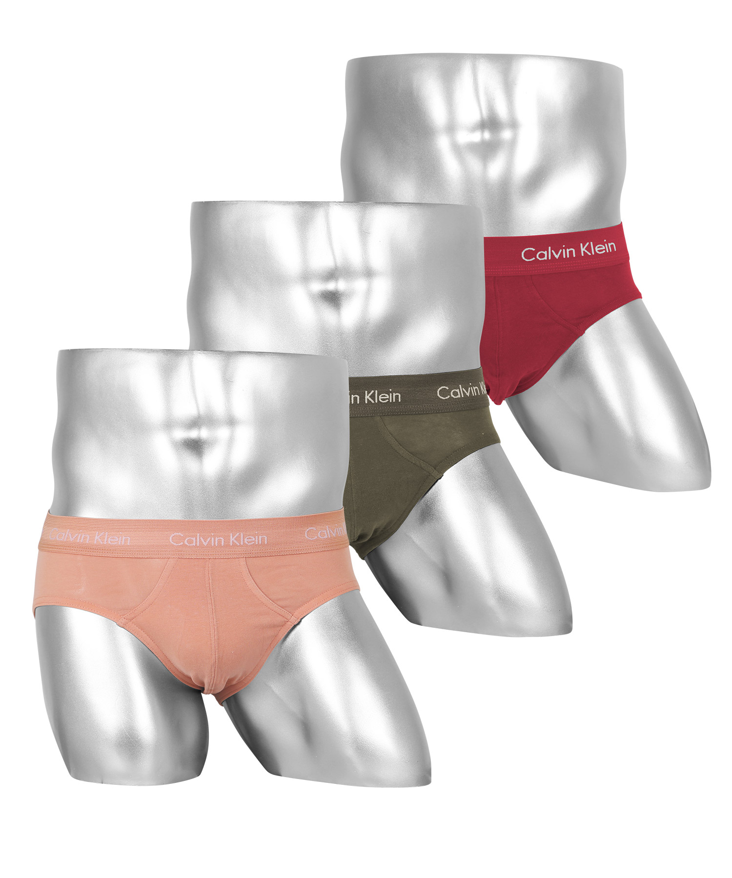 Calvin Klein Cotton Stretch Jockstrap 3-Pack NB2623-904 at