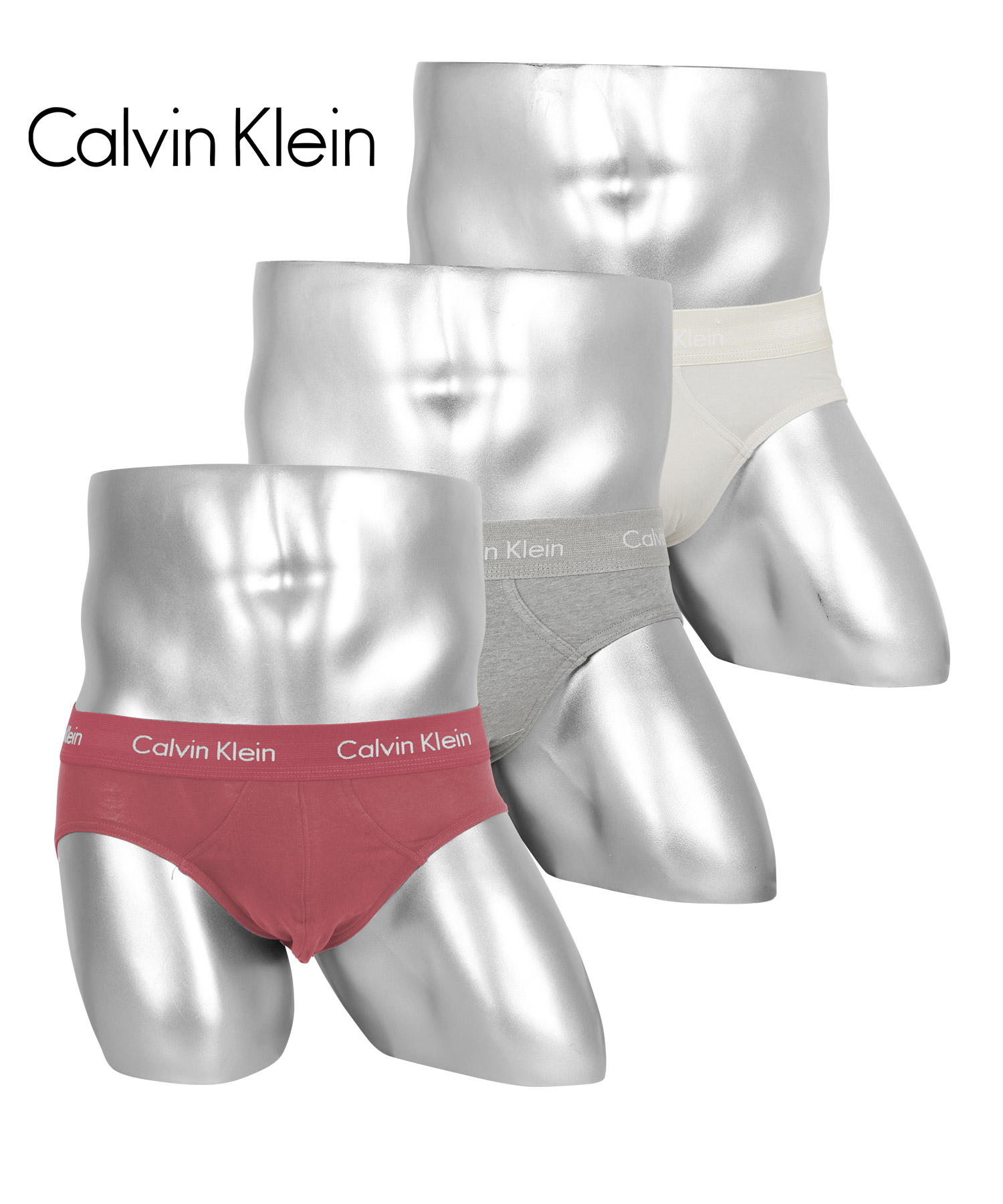 カルバンクライン Calvin Klein ブリーフ 3枚セット メンズ アンダーウェア 男性下着 コットン CK  父の日｜crazyferret｜09