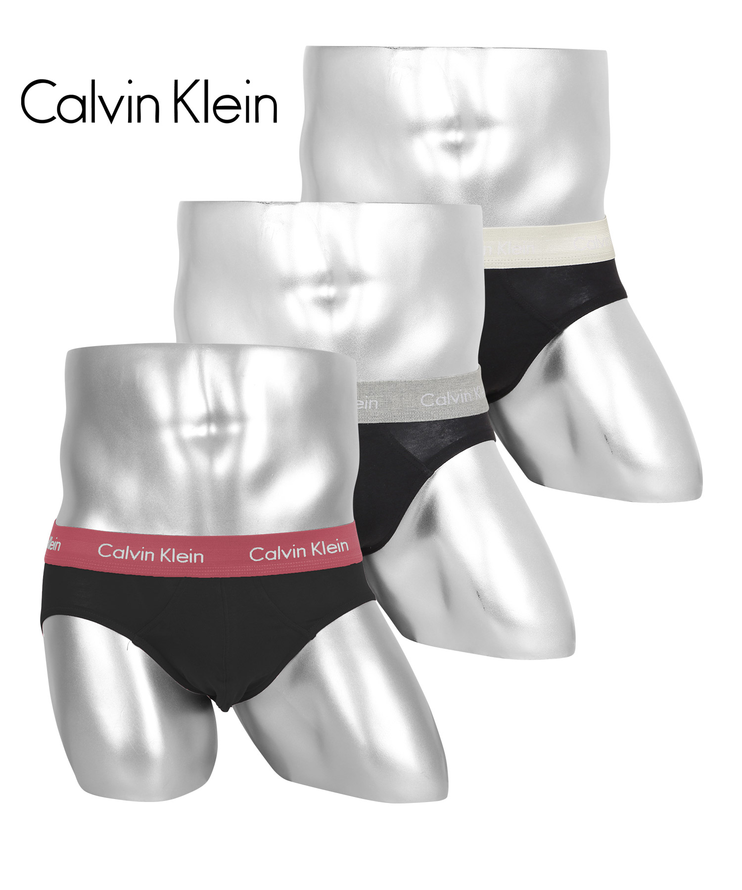 カルバンクライン Calvin Klein ブリーフ 3枚セット メンズ アンダーウェア 男性下着 コットン CK  父の日｜crazyferret｜08