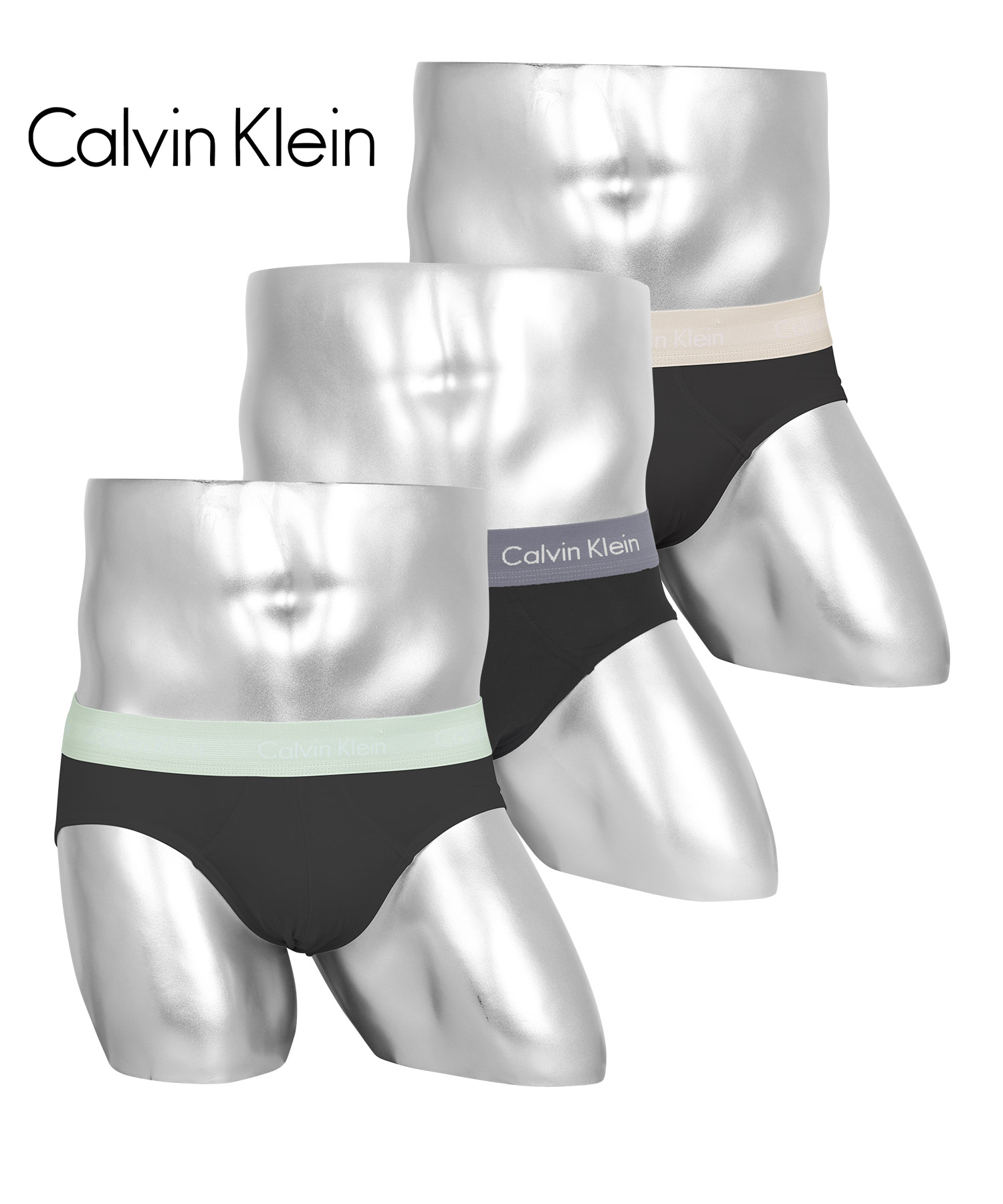 カルバンクライン Calvin Klein ブリーフ 3枚セット メンズ アンダーウェア 男性下着 綿混 コットン CK ロゴ 高級 ハイブランド｜crazyferret｜10