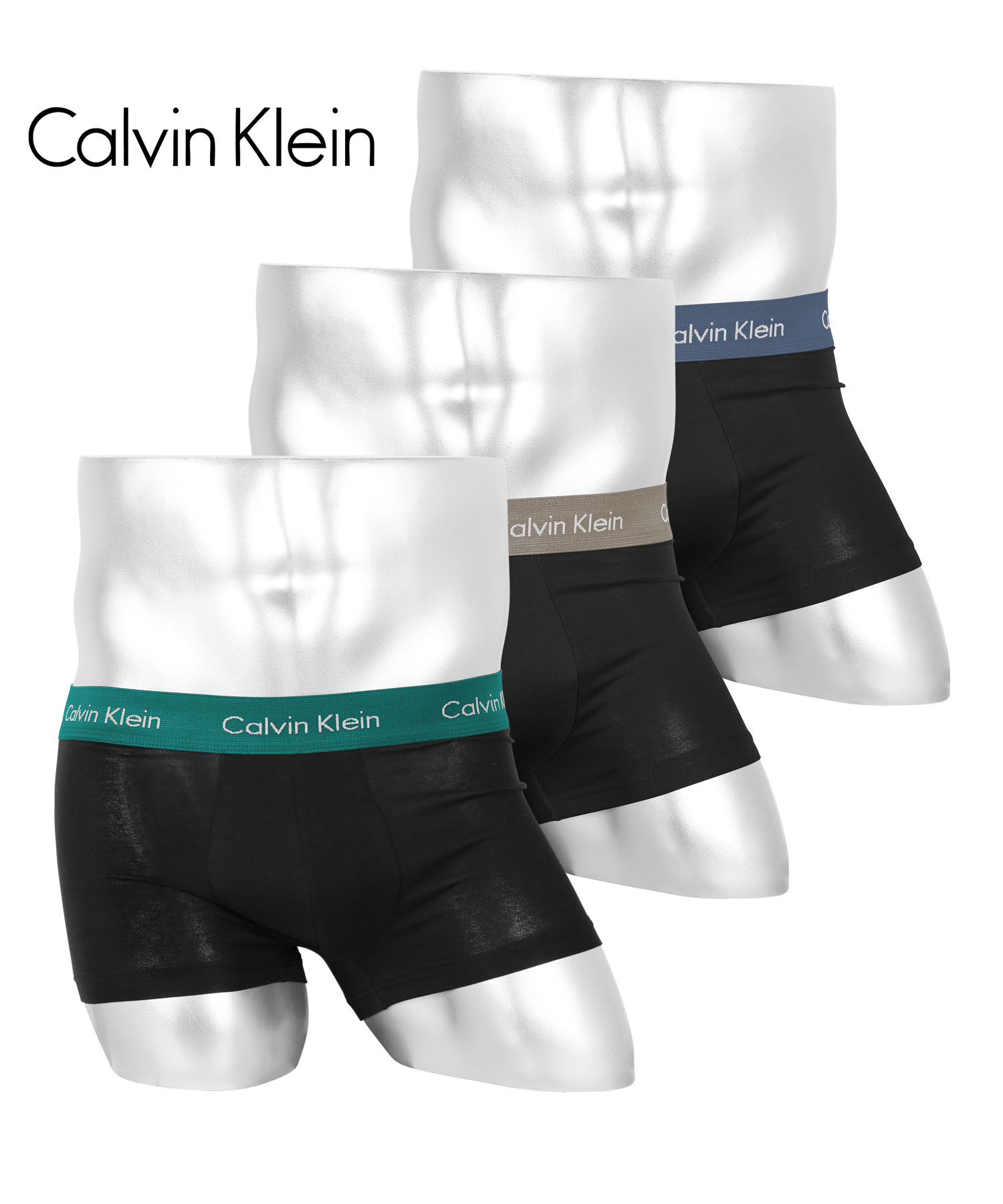 Calvin Klein（カルバン・クライン） 下着 ボクサーパンツ 3枚 セット