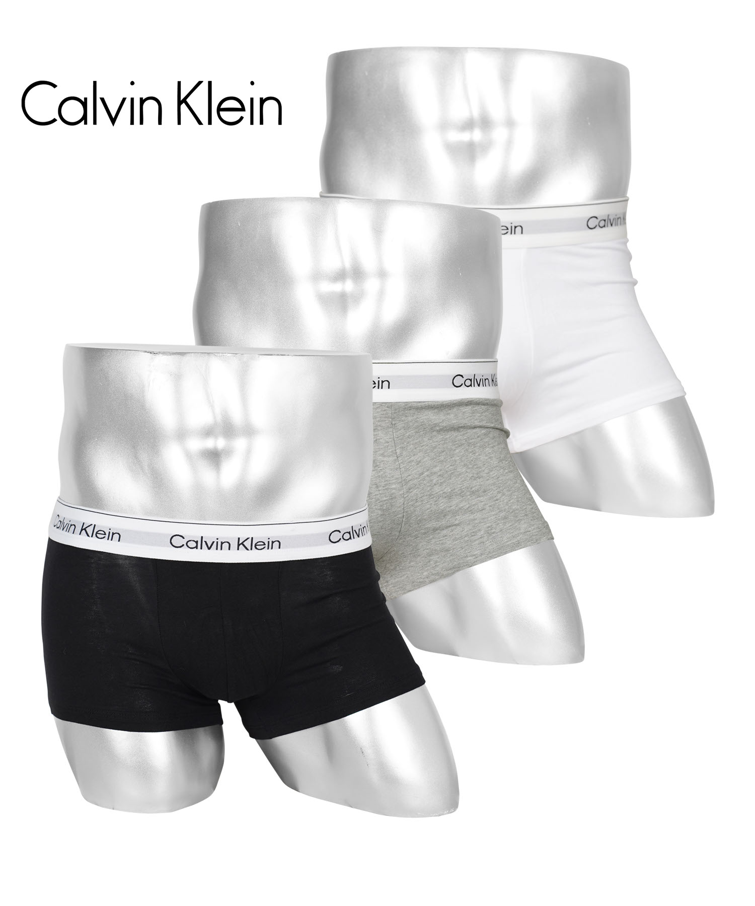 Calvin Klein（カルバン・クライン） 下着 ボクサーパンツ 3枚 セット