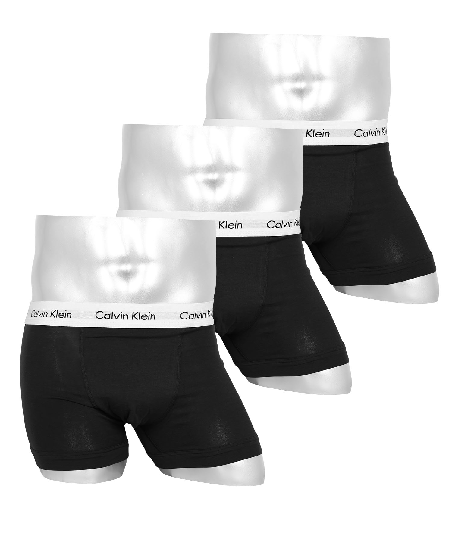 カルバンクライン ボクサーパンツ 3枚セット メンズ Calvin Klein アンダーウェア 男性下着 コットン 前開き CK  父の日｜crazyferret｜11