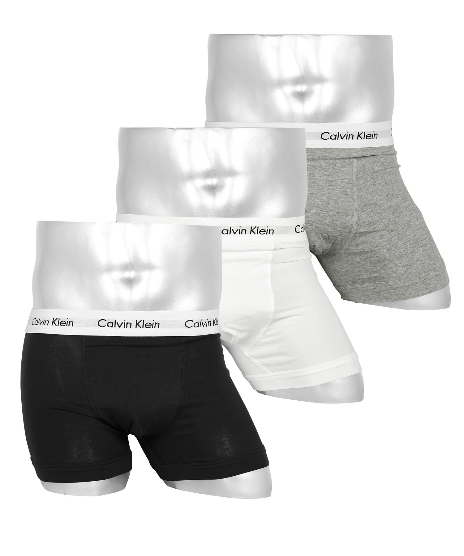カルバンクライン ボクサーパンツ 3枚セット メンズ Calvin Klein アンダーウェア 男性下着 コットン 前開き CK  父の日｜crazyferret｜14