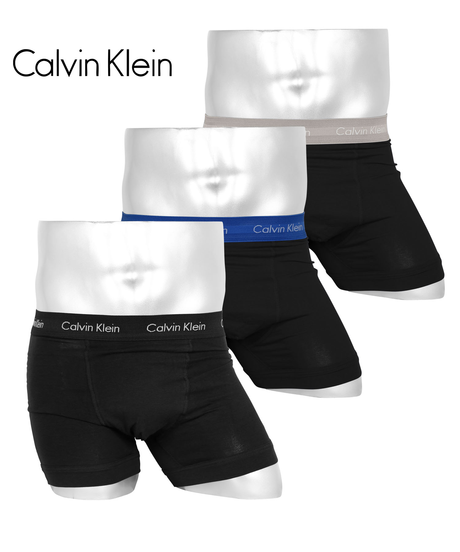 Calvin Klein（カルバン・クライン） 下着 ボクサーパンツ 3枚 セット