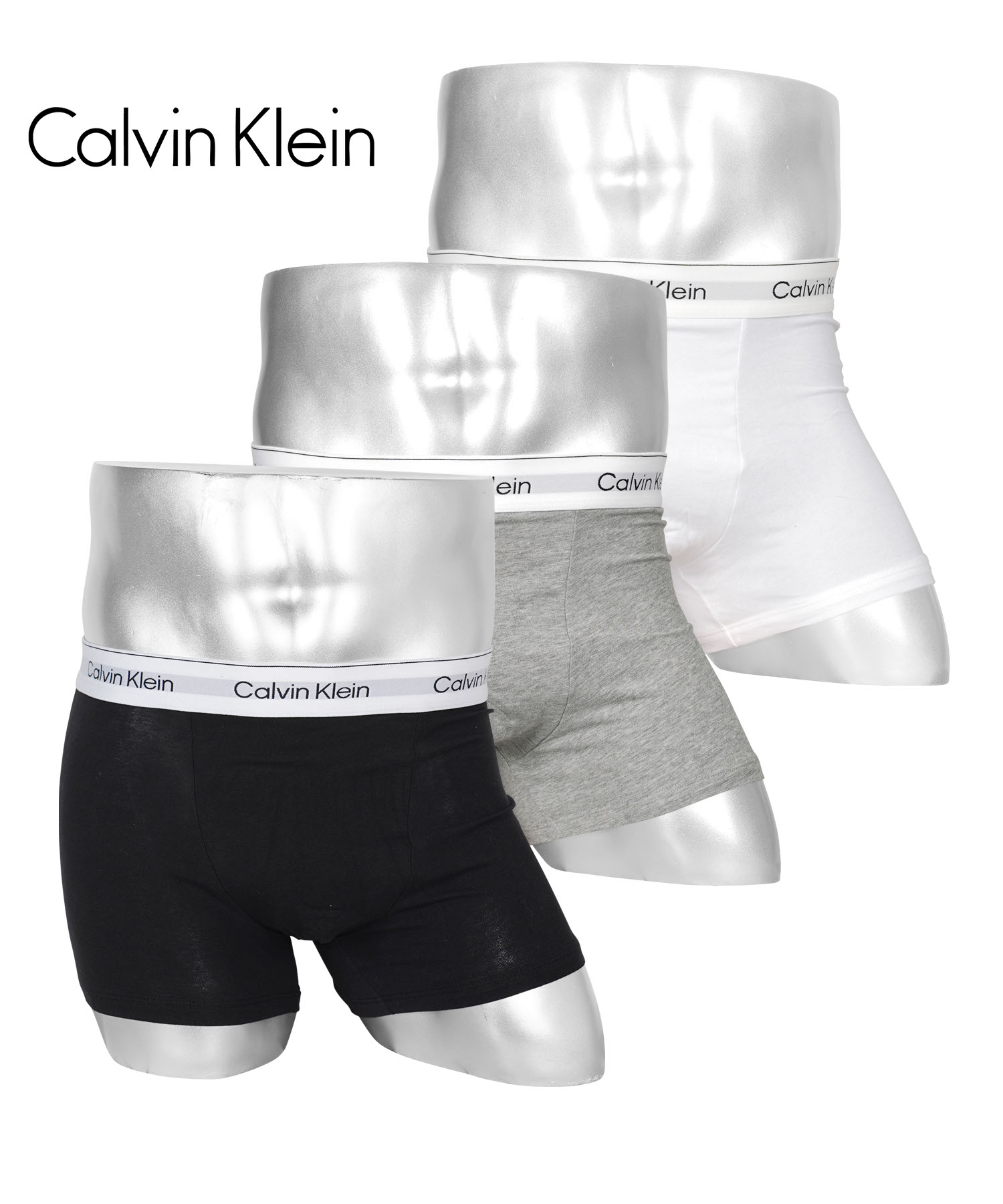 Calvin Klein（カルバン・クライン） 下着 ボクサーパンツ 3枚 セット