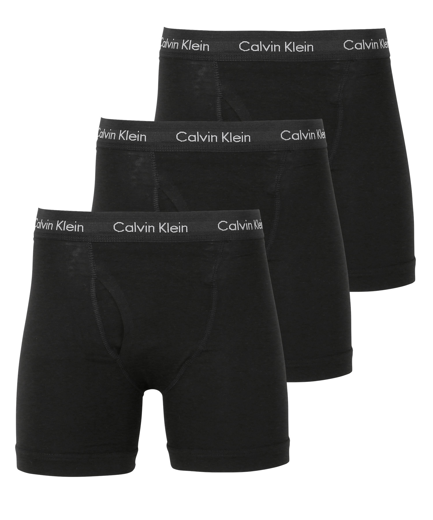 ワケあり カルバンクライン Calvin Klein ロングボクサーパンツ 3枚セット メンズ アンダーウェア コットン 綿 アウトレット 前開き  CK 高級 ブランド メール便