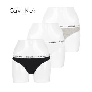 カルバンクライン Calvin Klein Tバック 3枚セット レディース アンダーウェア 女性下...