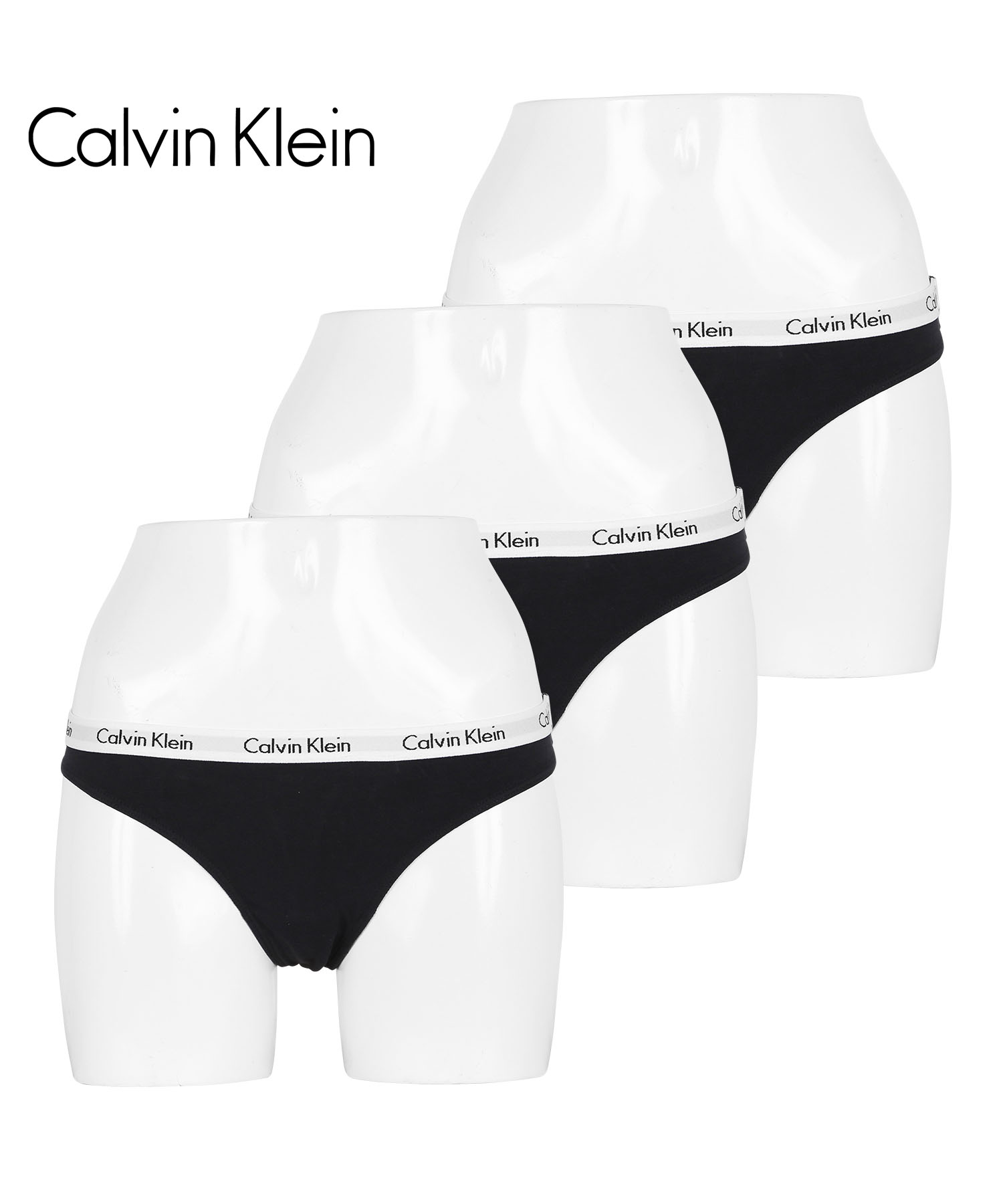 カルバンクライン Tバック 3枚セット レディース Calvin Klein アンダーウェア 女性 ...