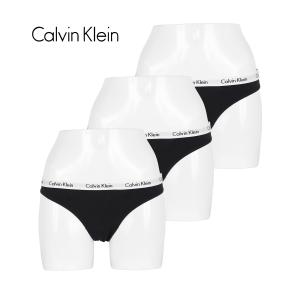 カルバンクライン Calvin Klein Tバック 3枚セット レディース アンダーウェア 女性 ...