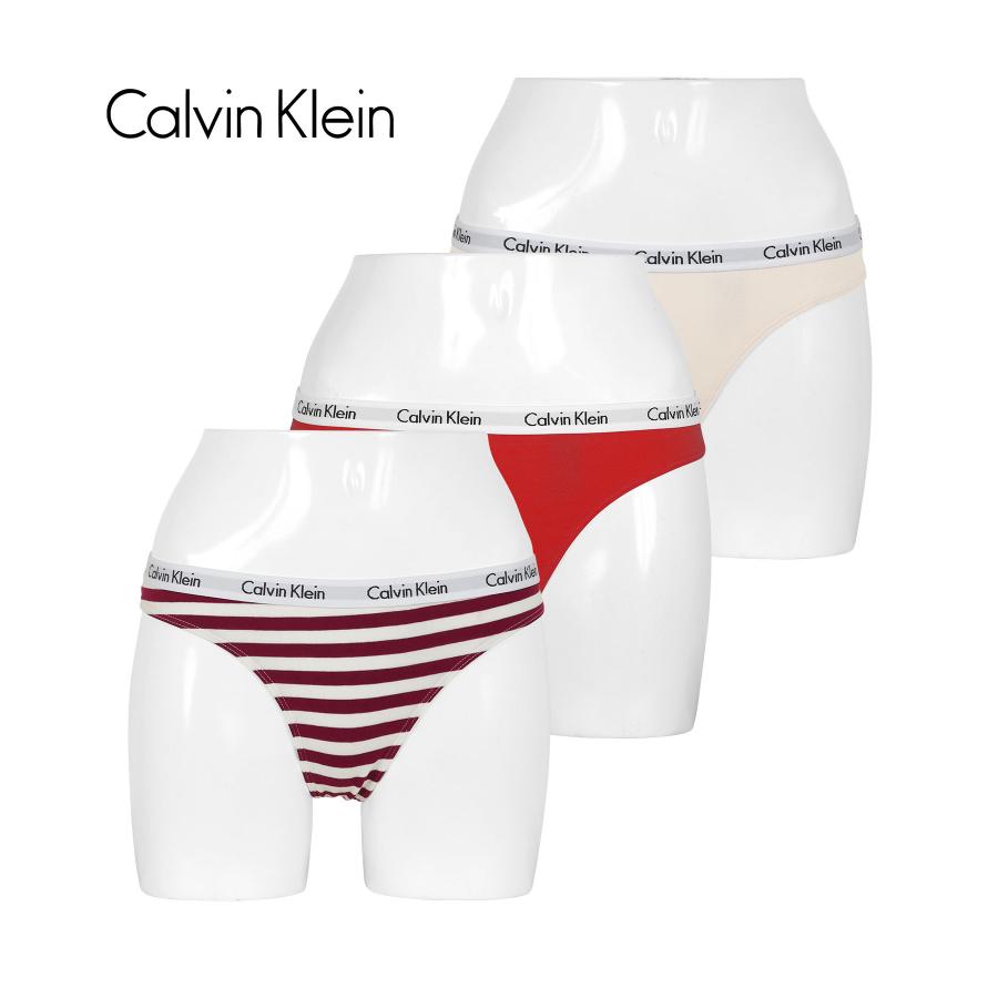 カルバンクライン Calvin Klein Tバック 3枚セット レディース アンダーウェア 女性 下着 CK 高級 母の日 2024 プレゼント ギフト｜crazyferret｜05