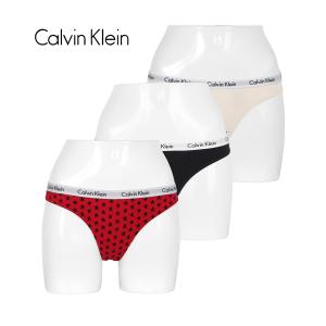 カルバンクライン Calvin Klein Tバック 3枚セット レディース アンダーウェア 女性下...