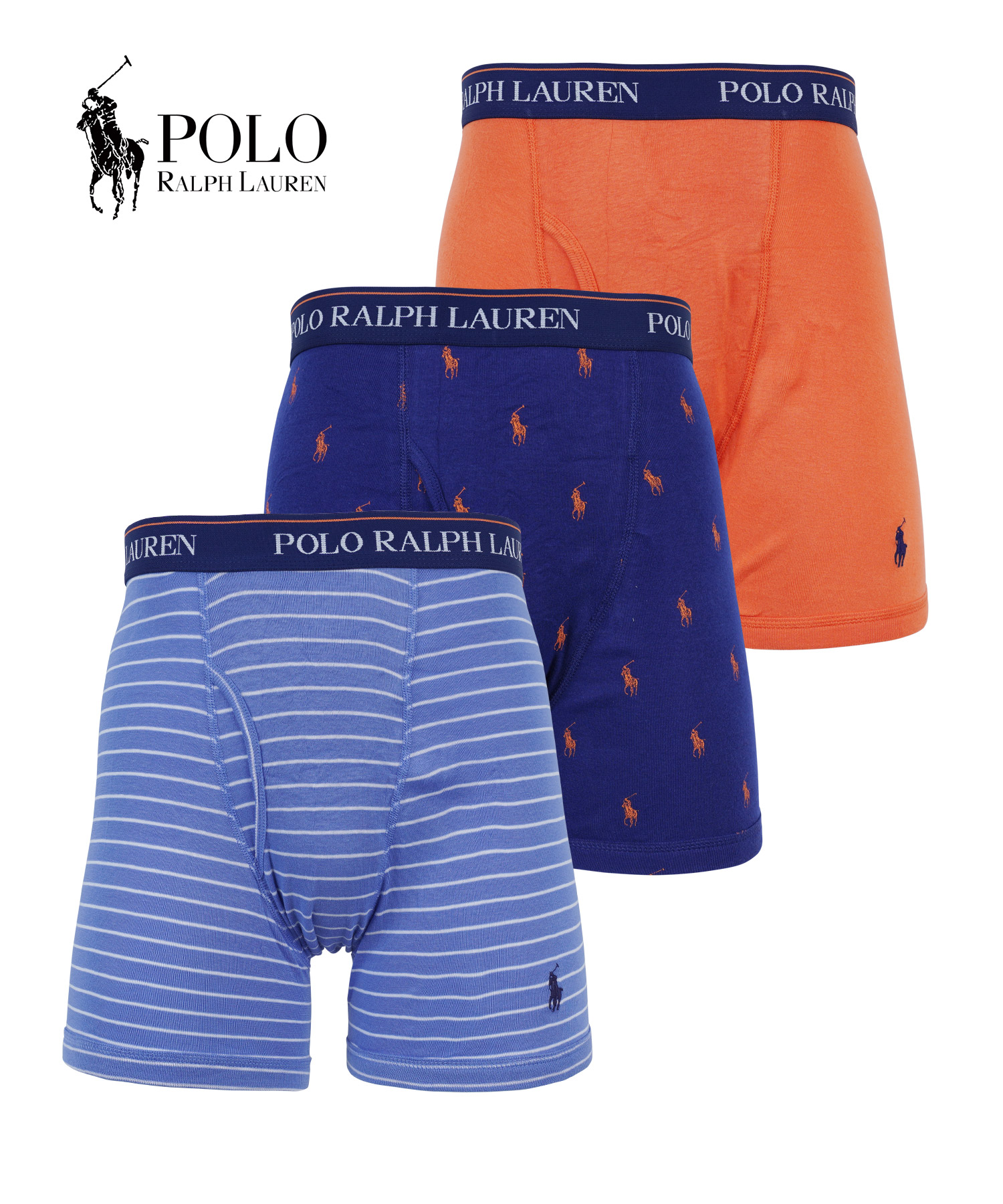 POLO RALPH LAUREN（ポロ・ラルフローレン） ボクサーパンツ 3枚セット