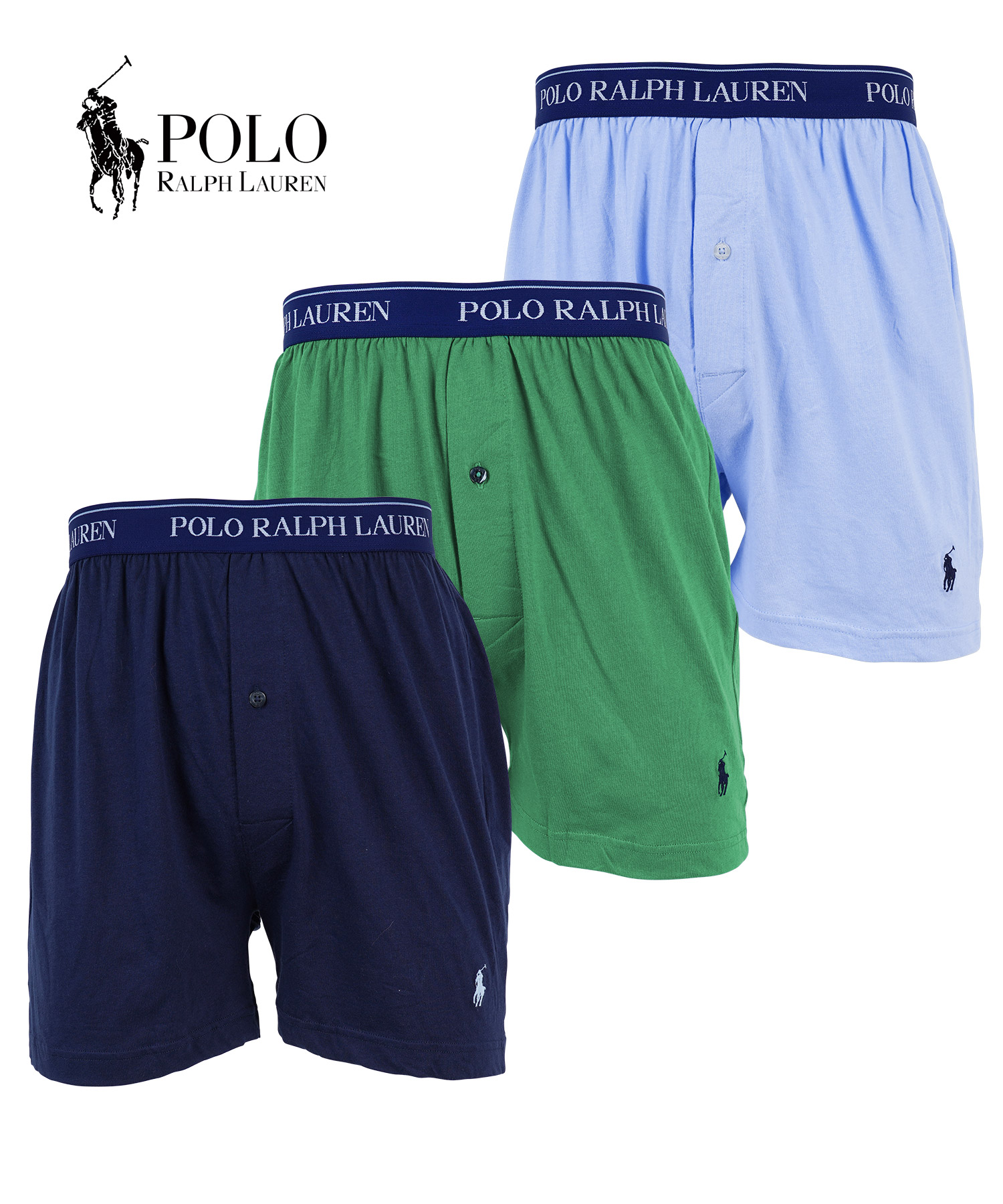 POLO RALPH LAUREN（ポロ・ラルフローレン） トランクス 3枚セット