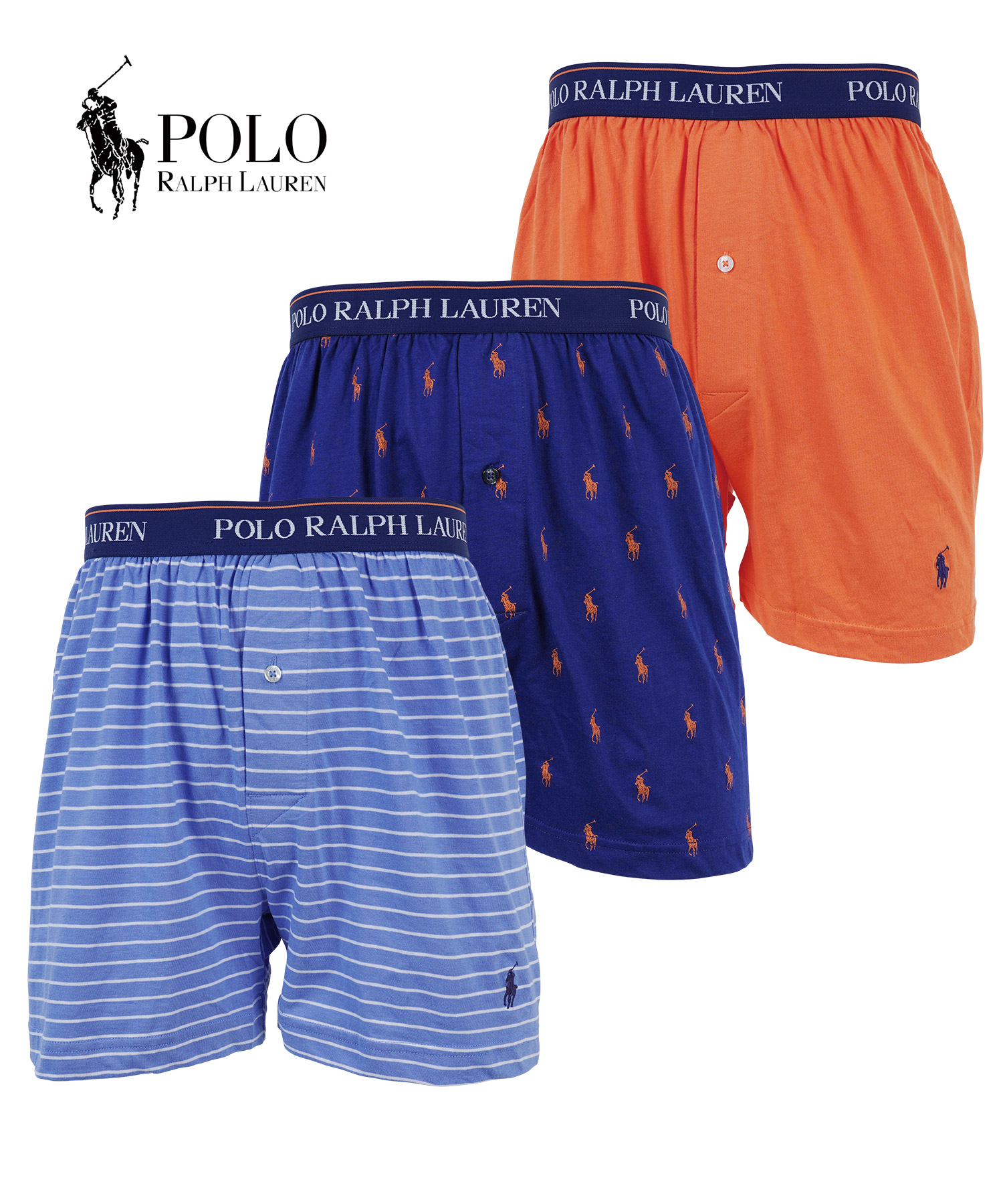 POLO RALPH LAUREN（ポロ・ラルフローレン） トランクス 3枚セット