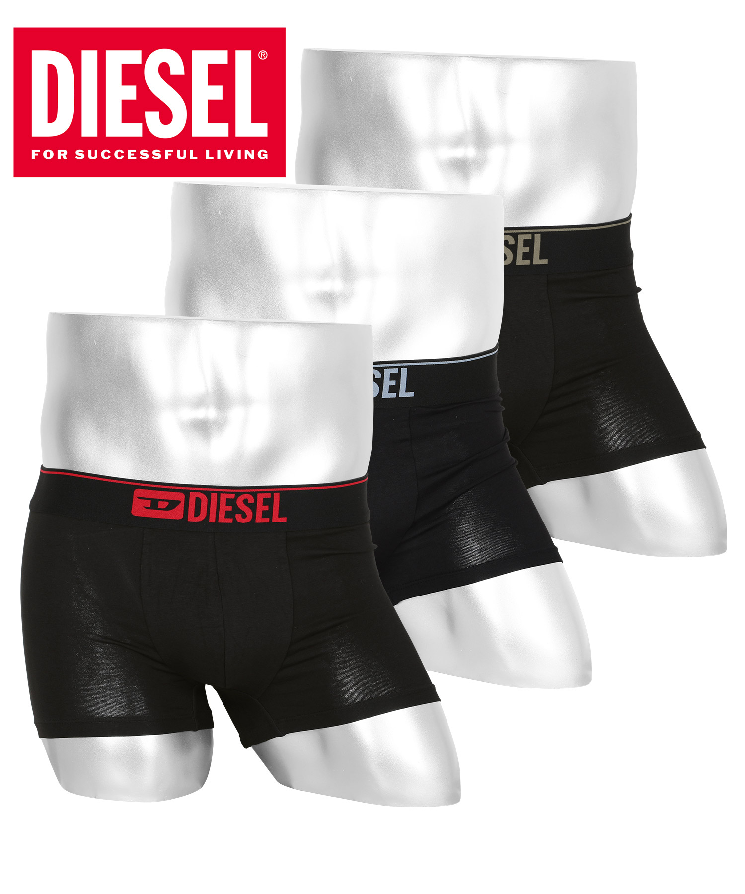 【Sサイズ】ディーゼル ローライズボクサーパンツ ブラック 5枚セット 楽天市場】dieselボクサーパンツ セットの通販
