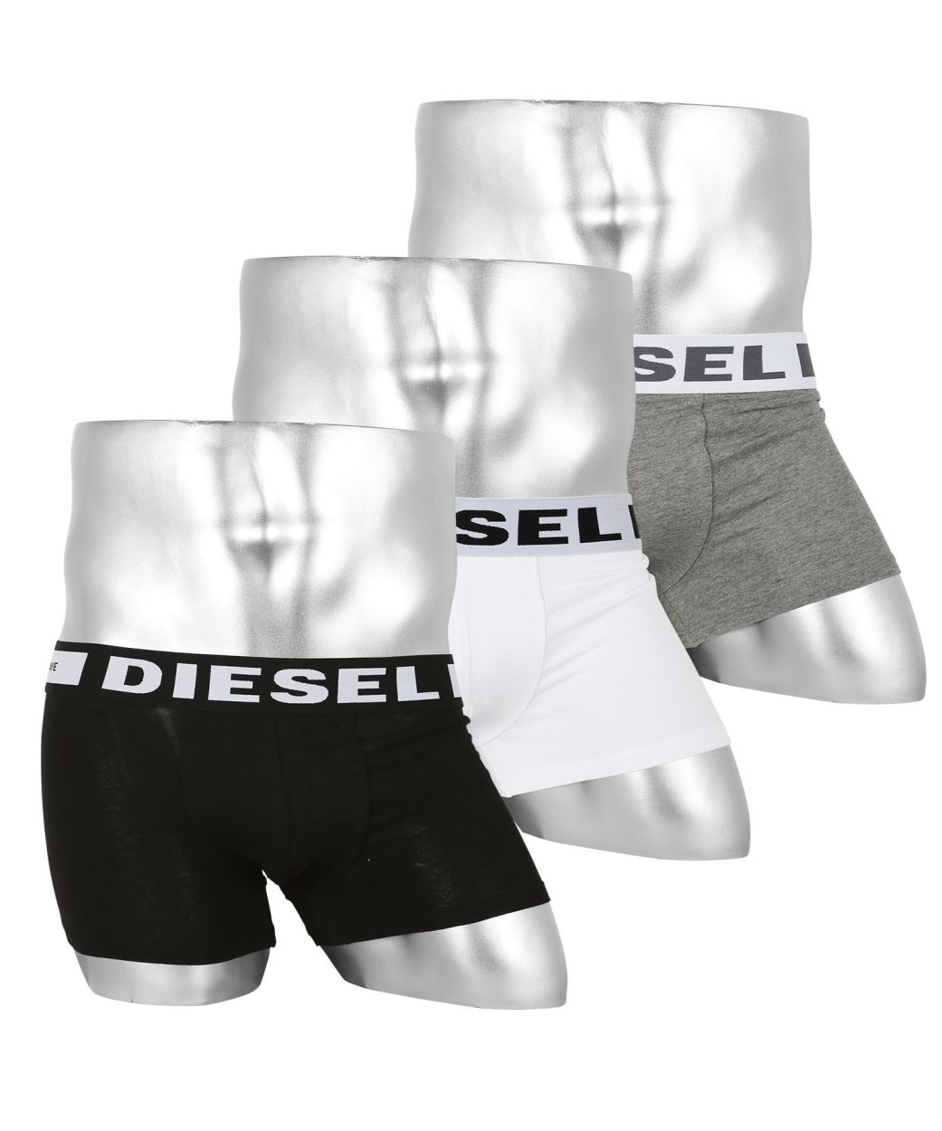 ディーゼル DIESEL メンズ ボクサーパンツ クリスマス 2023 プレゼント ギフト 3枚セット 綿 コットン かっこいい おしゃれ ロゴ  ブランド