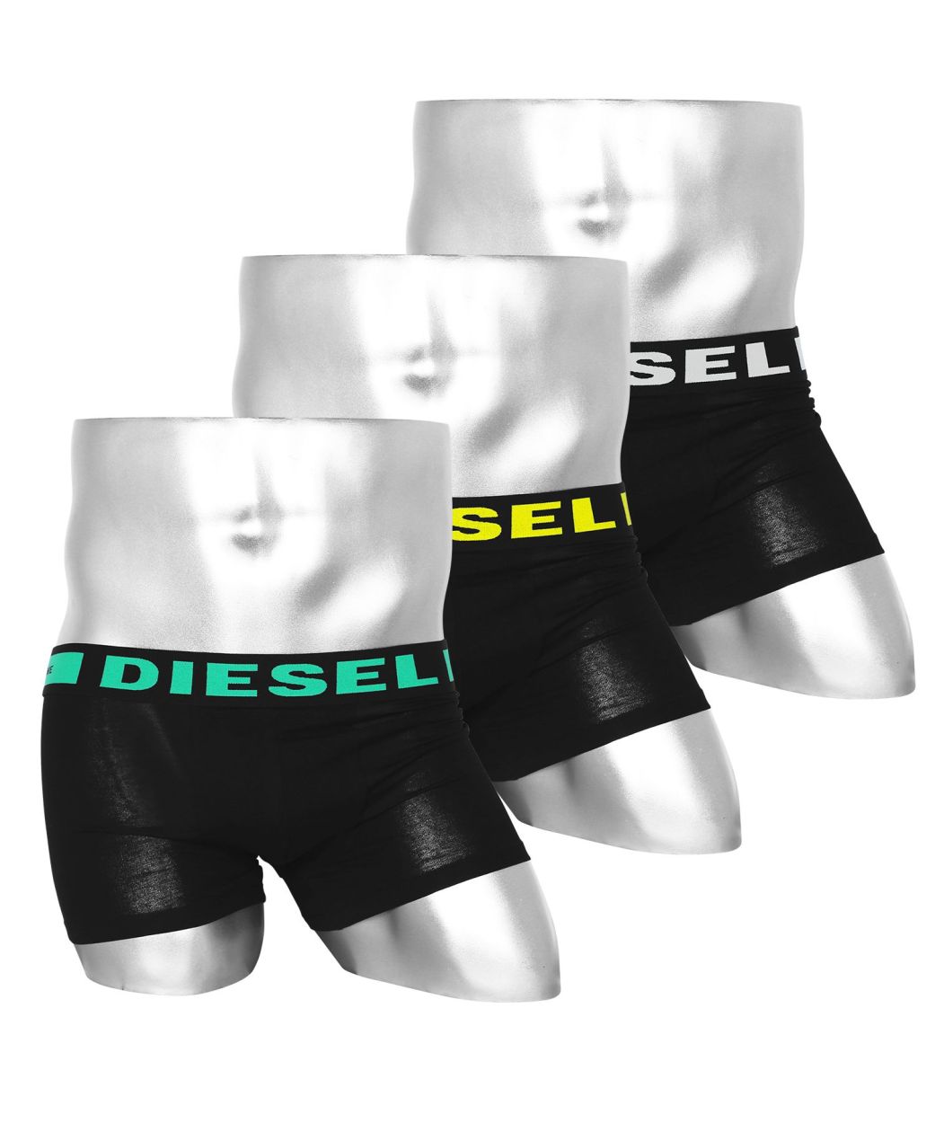 ディーゼル DIESEL ボクサーパンツ メンズ 男性 下着 パンツ 3枚セット セット かっこいい 綿 ロゴ 無地 ドット アニマル ブランド お得  おしゃれ