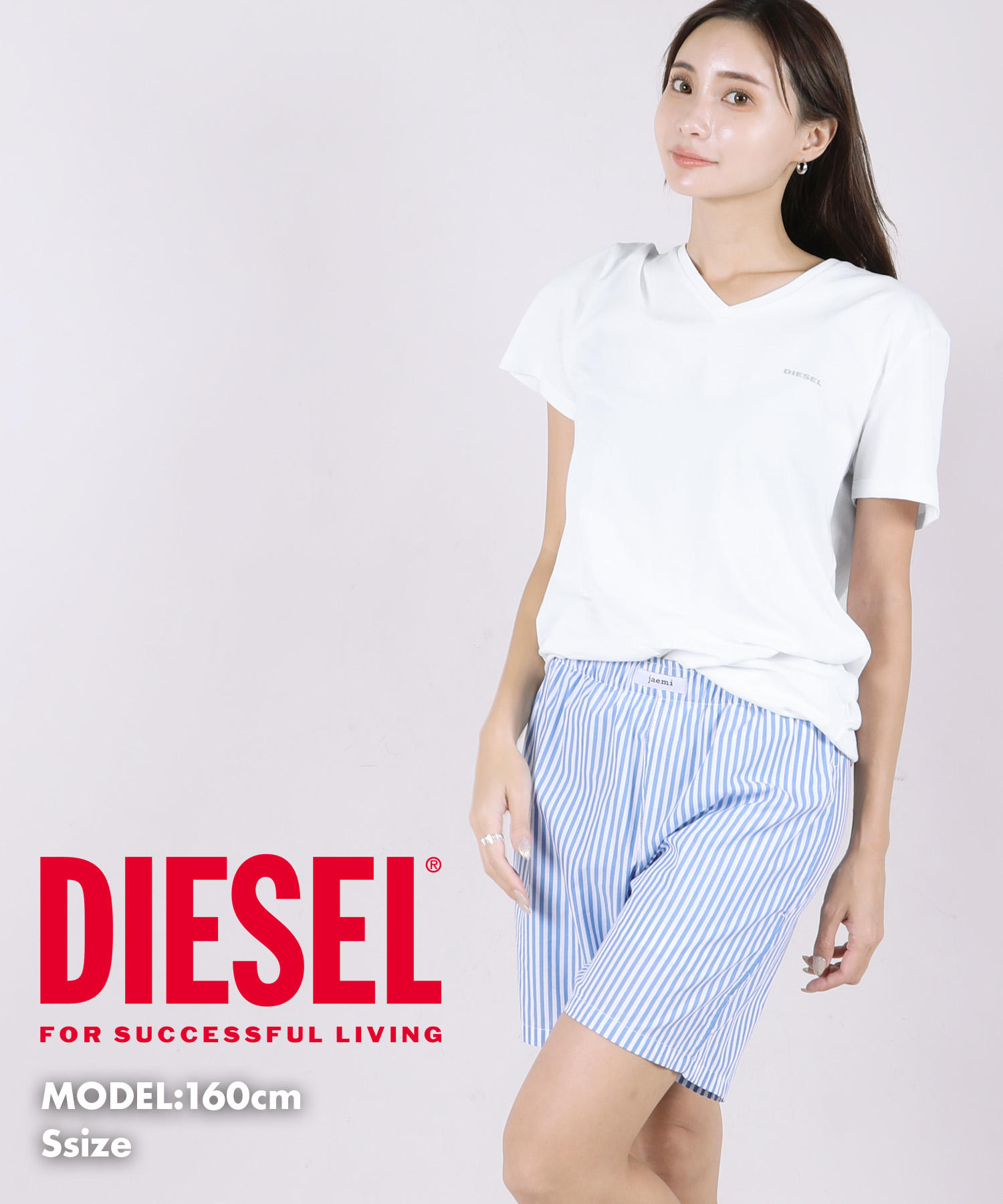 ディーゼル DIESEL 3枚セット Tシャツ 半袖レディース 綿100% コットン シンプル ロゴ ワンポイント 無地 ブランド 新年 プレゼント  : spdm-aalw : ブランド下着ならCrazy Ferret - 通販 - Yahoo!ショッピング