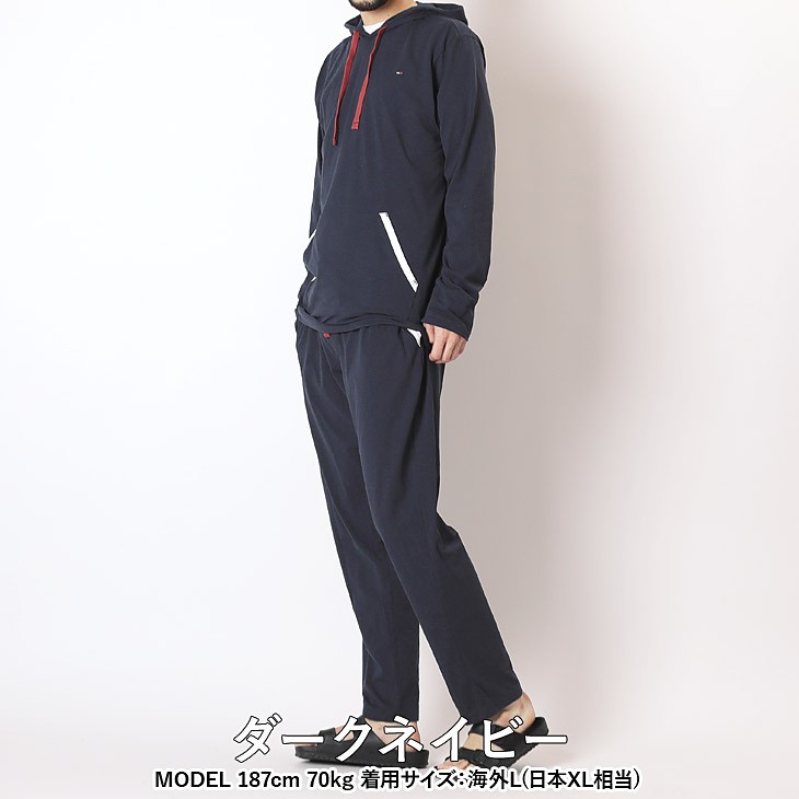 トミーヒルフィガー Tommy Hilfiger ルームウェア上下セット メンズ ブランド 綿 上下セット カジュアル ストリート おしゃれ 送料無料 Thset02 ブランド下着ならcrazy Ferret 通販 Yahoo ショッピング