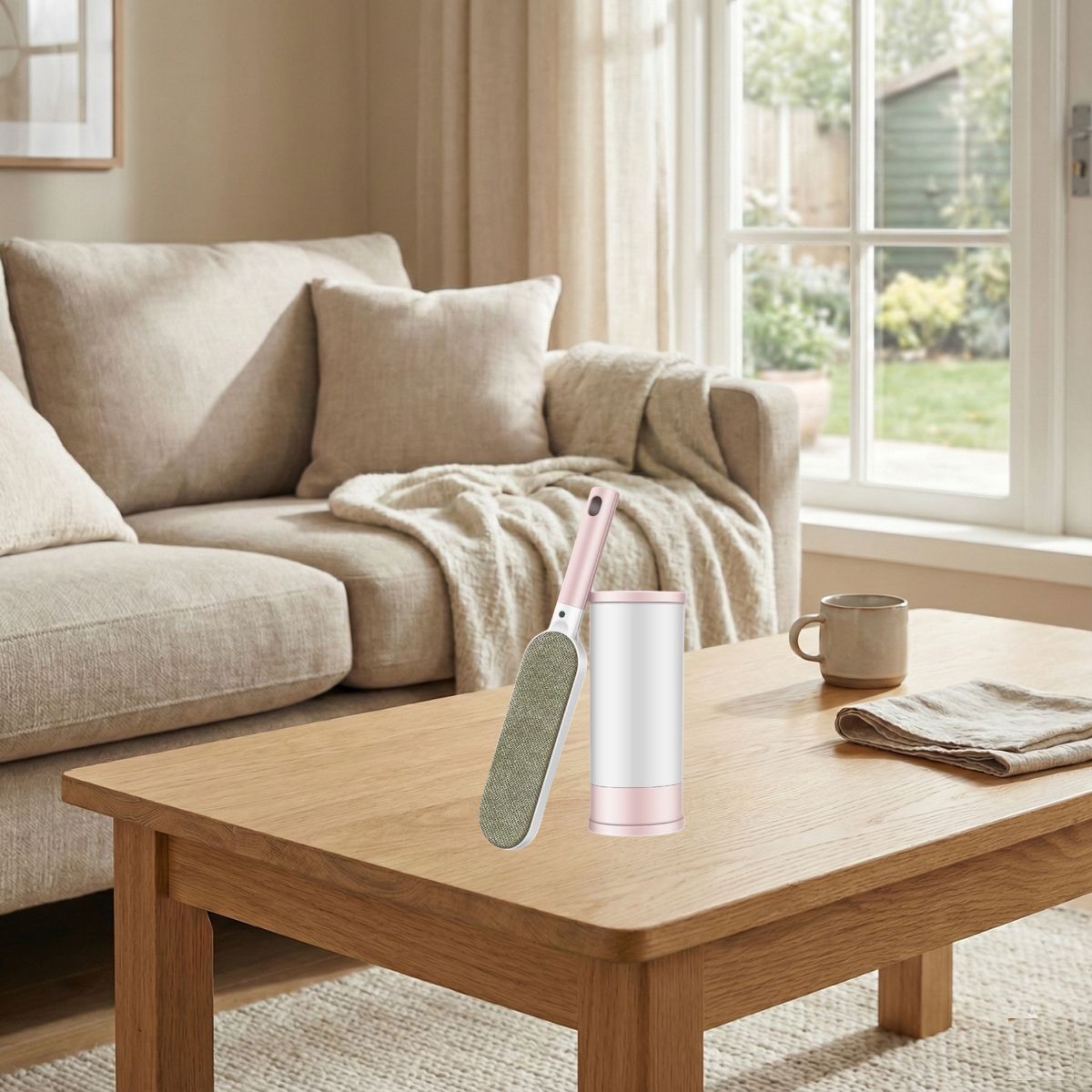 残り1点⭐️猫 犬 抜け毛取り クリーナー ほこり ブラシ ソファー 服 車内 洋服ブラシ ほこり取り 収納ケース付き ペット 犬 猫 抜け毛 学生服