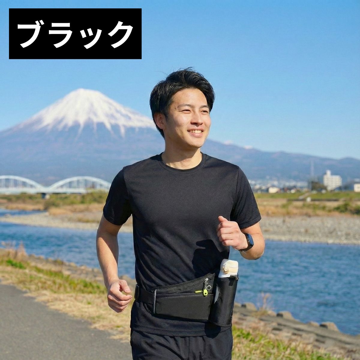 ウエストポーチ レディース メンズ スマホ対応 ランニングポーチ 軽量