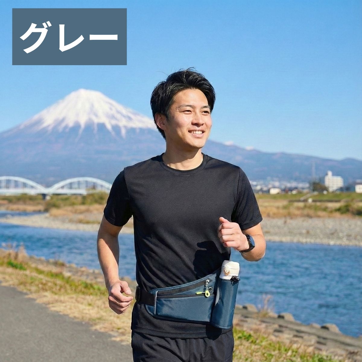 ウエストポーチ レディース メンズ スマホ対応 ランニングポーチ 軽量