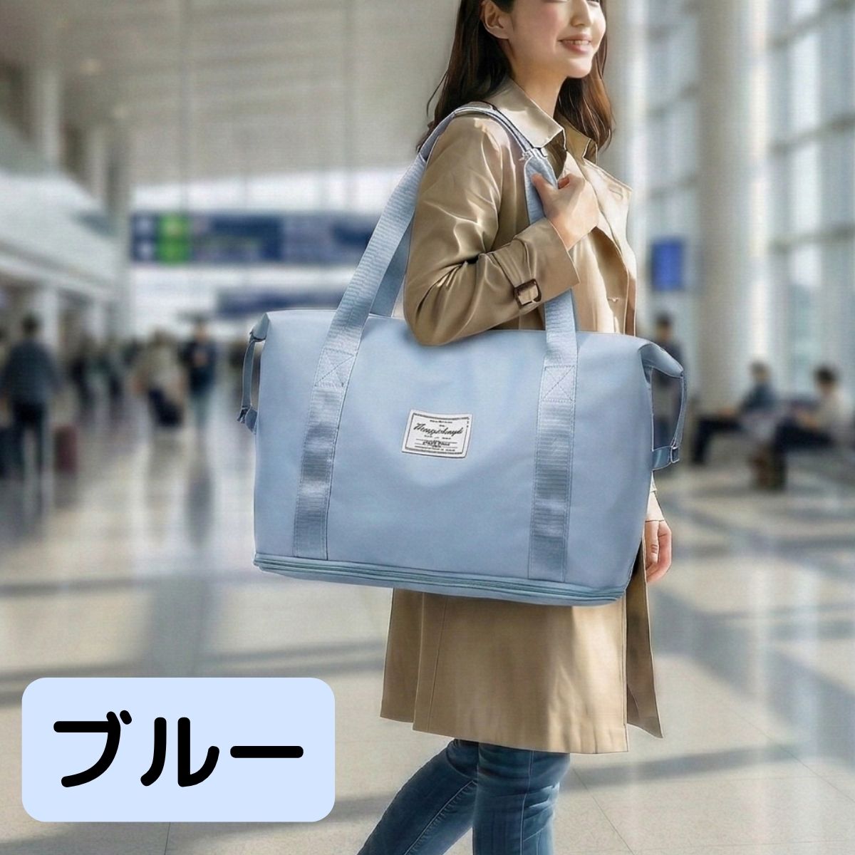 キャリーオンバッグ ボストン 大容量 軽量 旅行 2泊3日 折りたたみ レディース メンズ スポーツ ジム かわいい 30代／40代／50代 |  | 02