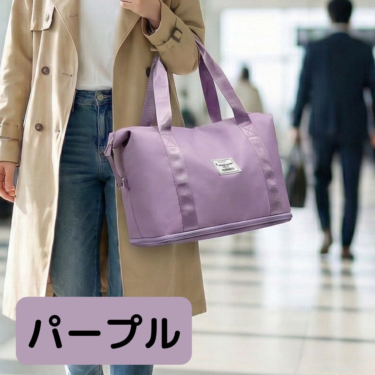 キャリーオンバッグ ボストン 大容量 軽量 旅行 2泊3日 折りたたみ レディース メンズ スポーツ ジム かわいい 30代／40代／50代 |  | 01