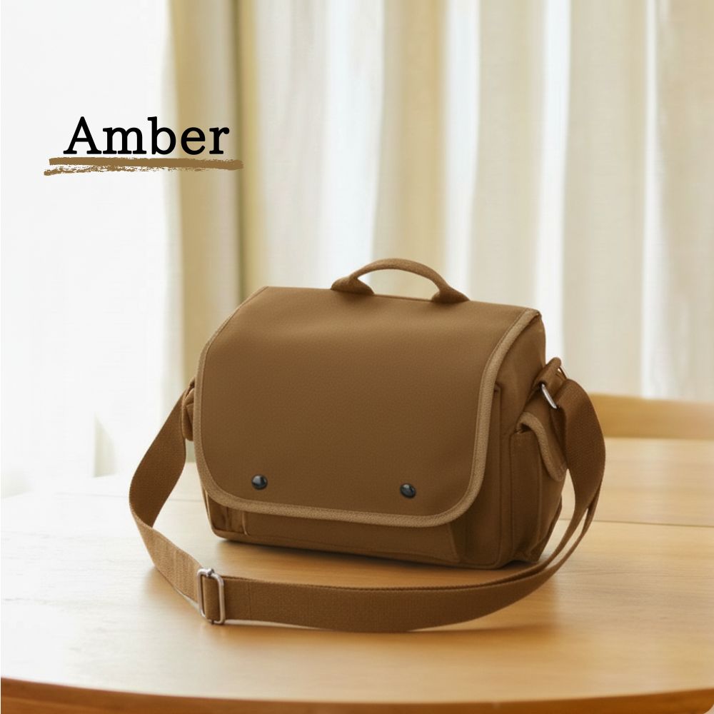 カメラバッグ M 肩ラク ショルダー型 パッド入り クッション 撥水 防滴