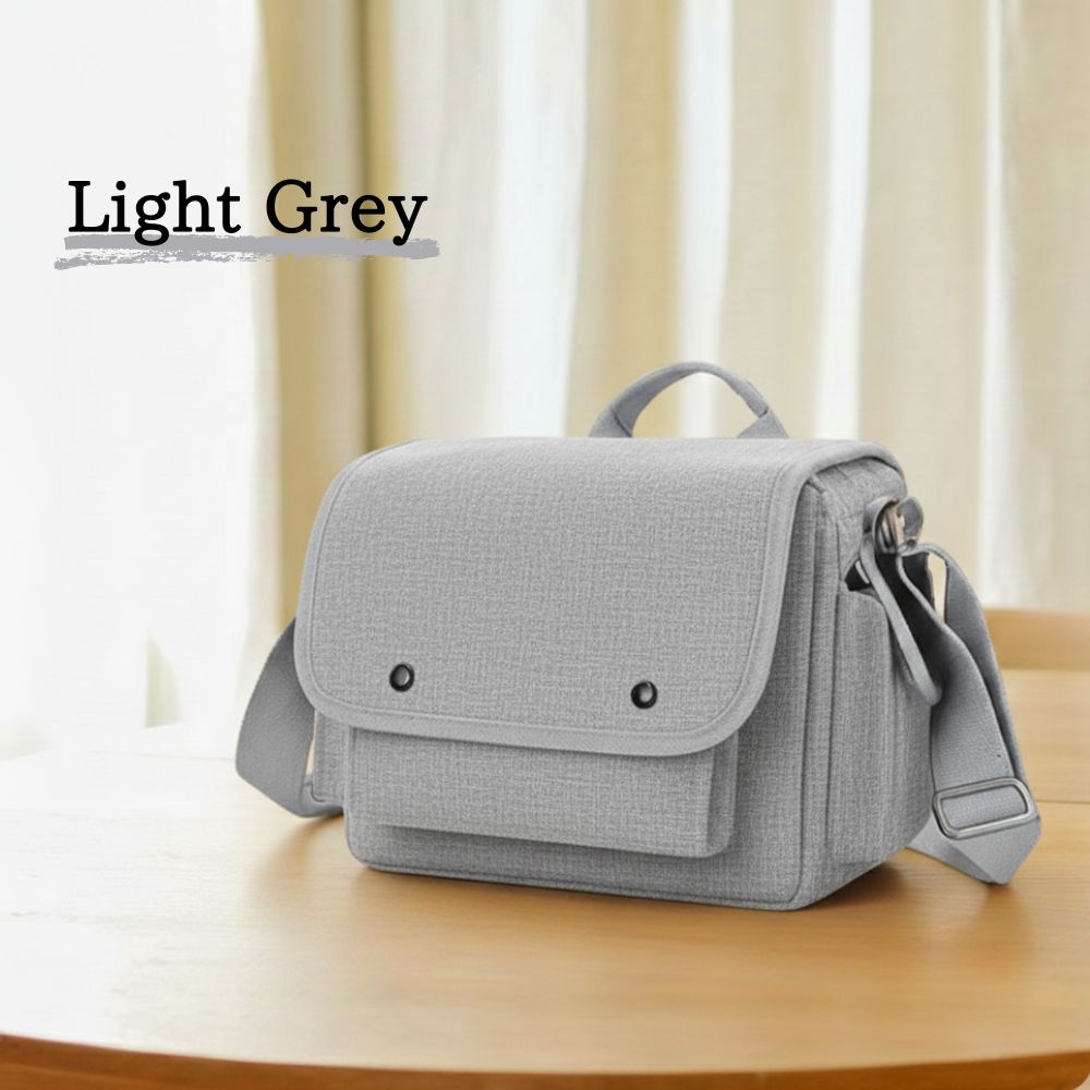 カメラバッグ M 肩ラク ショルダー型 パッド入り クッション 撥水 防滴