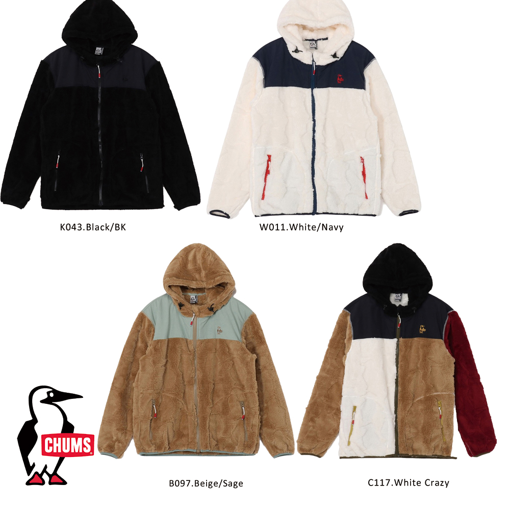 CHUMS（チャムス） 正規品 ブービーエルモジップパーカー(アウター