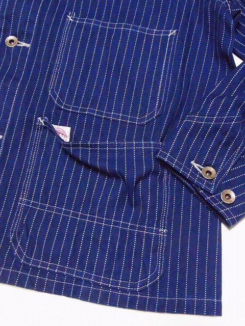 FULLCOUNT（フルカウント） カバーオール ウォバッシュストライプ 2033