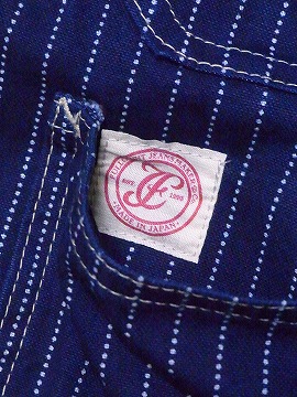 FULLCOUNT フルカウント カバーオール ウォバッシュストライプ 2033-1