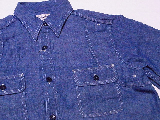 Pherrow's（フェローズ） シャンブレーシャツ 770WS シャンブレー
